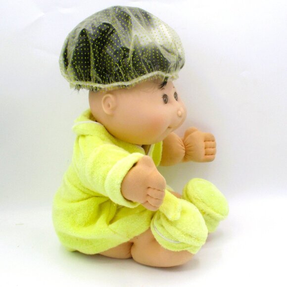 CPK Mattels First Edition 1995 Girl Black Hair 15” brown Eyes Outfit Shoes - Picture 11 of 13